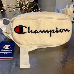 White champion bag , waist bag